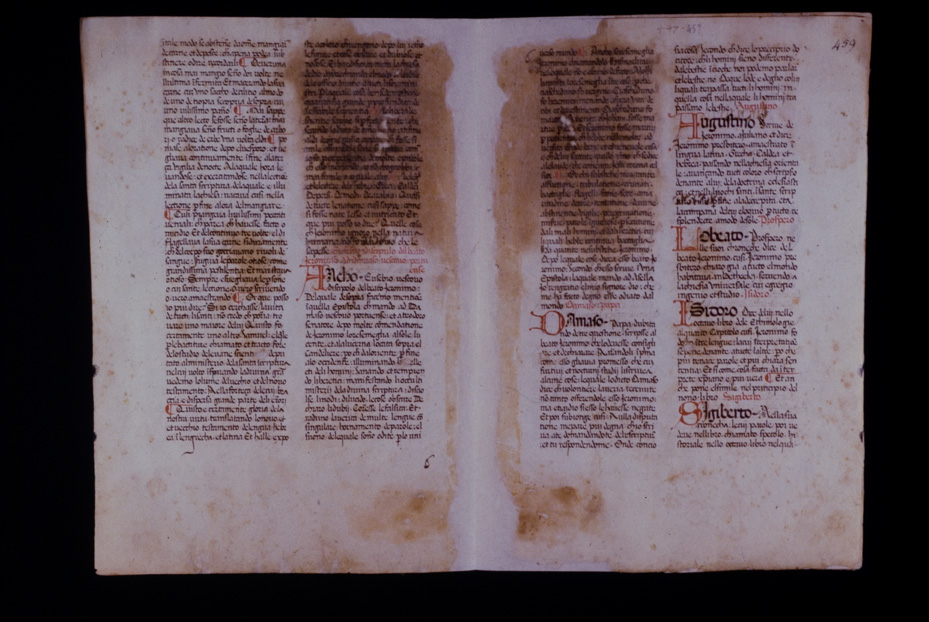 Assisi, Biblioteca Porziuncola, Ms. 3 - La Franceschina
icpal_16253
Keywords: 1195/1988, 1195.1/1988, B Porziuncola Ms. 3 - La Franceschina, B Porziuncola