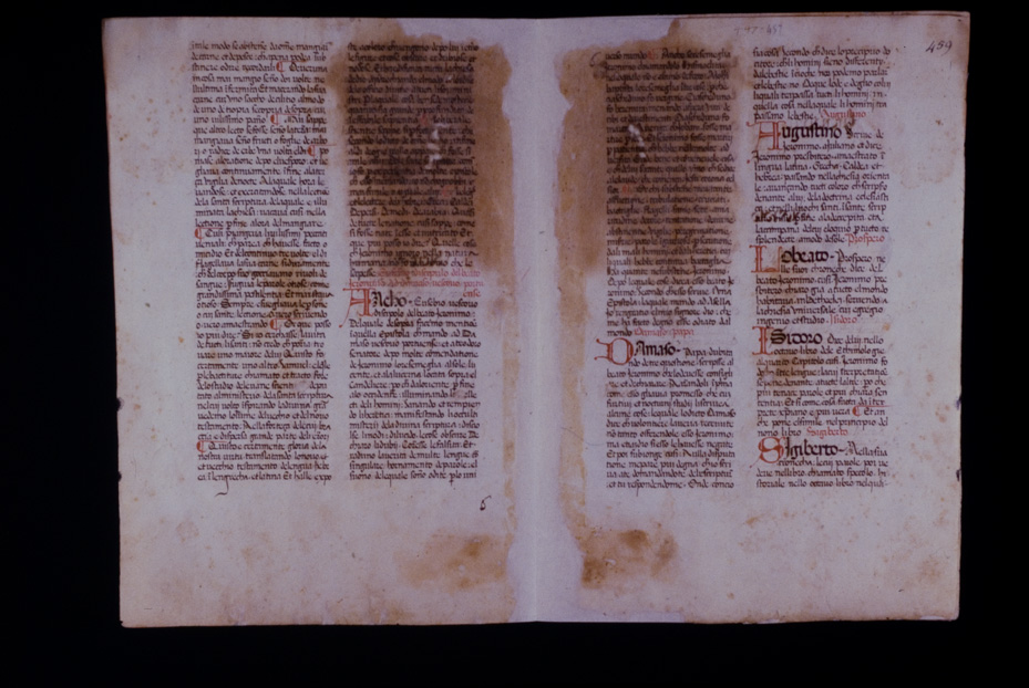 Assisi, Biblioteca Porziuncola, Ms. 3 - La Franceschina
icpal_16254
Keywords: 1195/1988, 1195.1/1988, B Porziuncola Ms. 3 - La Franceschina, B Porziuncola