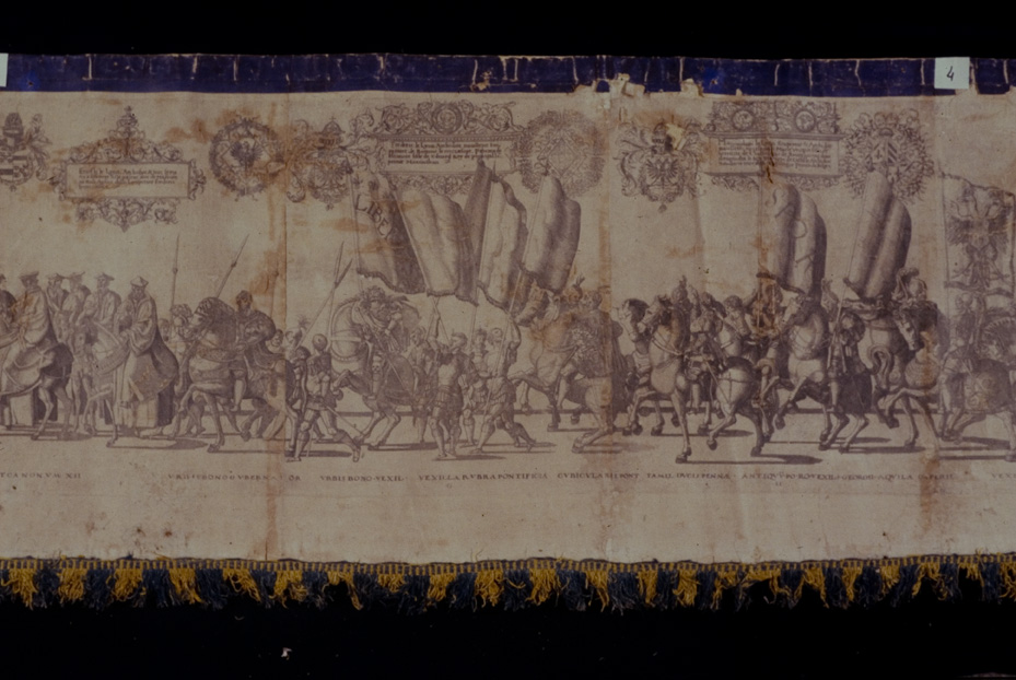 Stampa “Trionfo di Carlo V a Bologna”, 1530. Urbania, Museo Civico
icpal_16005
Keywords: 1235/1995, Urbania M Civico Trionfo di Carlo 5. a Bologna 1530, Urbania M Civico