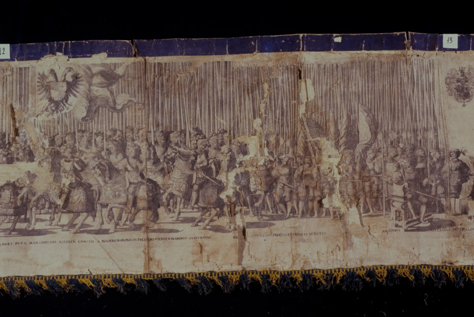 Stampa “Trionfo di Carlo V a Bologna”, 1530. Urbania, Museo Civico
icpal_16014
Keywords: 1235/1995, Urbania M Civico Trionfo di Carlo 5. a Bologna 1530, Urbania M Civico