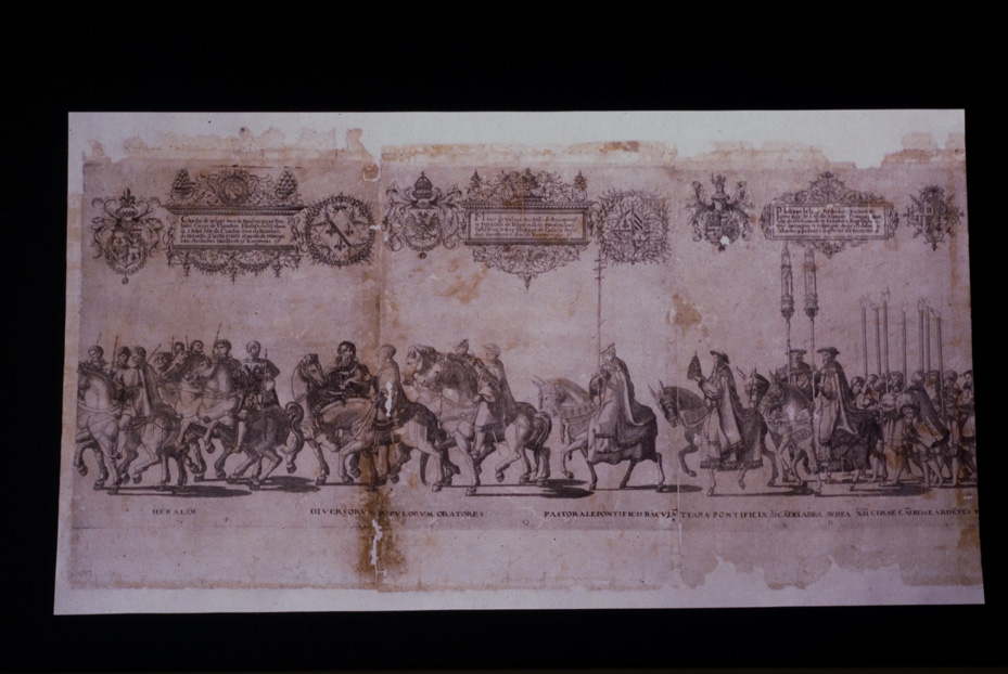 Stampa “Trionfo di Carlo V a Bologna”, 1530. Urbania, Museo Civico
icpal_16029
Keywords: 1235/1995, Urbania M Civico Trionfo di Carlo 5. a Bologna 1530, Urbania M Civico
