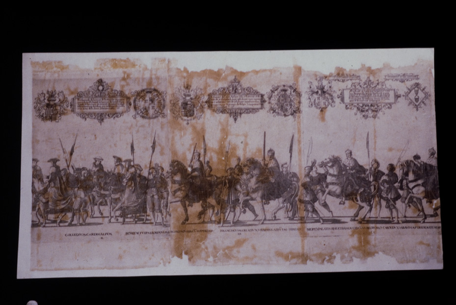 Stampa “Trionfo di Carlo V a Bologna”, 1530. Urbania, Museo Civico
icpal_16032
Keywords: 1235/1995, Urbania M Civico Trionfo di Carlo 5. a Bologna 1530, Urbania M Civico
