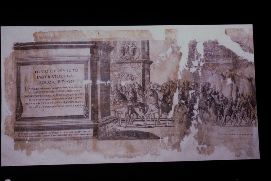Stampa “Trionfo di Carlo V a Bologna”, 1530. Urbania, Museo Civico
icpal_16042
Keywords: 1235/1995, Urbania M Civico Trionfo di Carlo 5. a Bologna 1530, Urbania M Civico