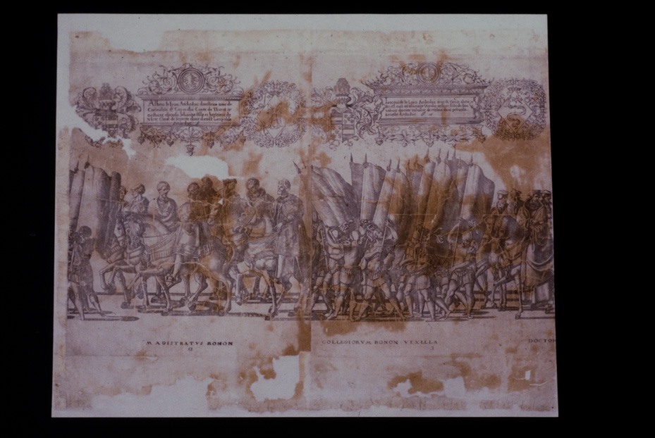 Stampa “Trionfo di Carlo V a Bologna”, 1530. Urbania, Museo Civico
icpal_16043
Keywords: 1235/1995, Urbania M Civico Trionfo di Carlo 5. a Bologna 1530, Urbania M Civico