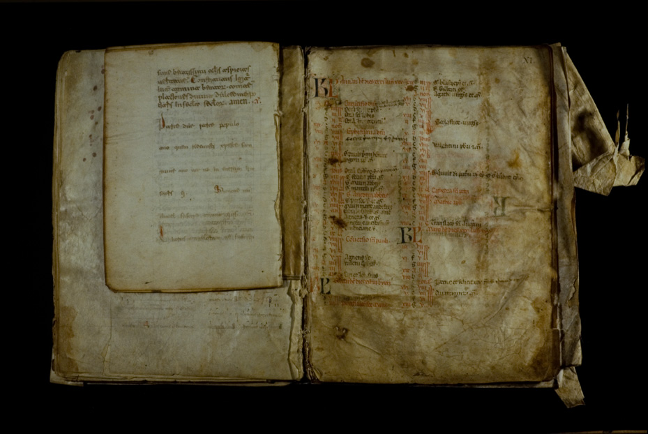 Codice degli ebdomadari, 13 sec. Napoli, Pontificia facoltà dell'Italia Meridionale Sezione San Tommaso
icpal_17785
Keywords: 1276/1990, Pont. Facoltà Sez. S. Tommaso Codice ebdomadari 13 sec., Pont. Facoltà Sez. S. Tommaso