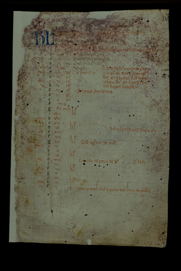 Codice degli ebdomadari, 13 sec. Napoli, Pontificia facoltà dell'Italia Meridionale Sezione San Tommaso
icpal_17793
Keywords: 1276/1990, Pont. Facoltà Sez. S. Tommaso Codice ebdomadari 13 sec., Pont. Facoltà Sez. S. Tommaso