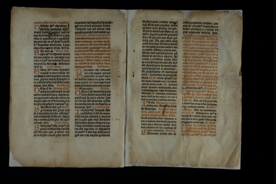 Codice degli ebdomadari, 13 sec. Napoli, Pontificia facoltà dell'Italia Meridionale Sezione San Tommaso
icpal_17796
Keywords: 1276/1990, Pont. Facoltà Sez. S. Tommaso Codice ebdomadari 13 sec., Pont. Facoltà Sez. S. Tommaso