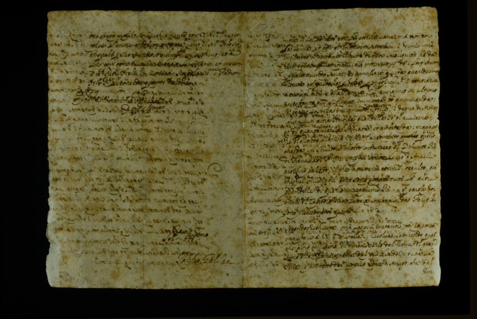 Lettera autografa di Galilei [copia coeva] 1610. Pisa, Domus Galilaeana
icpal_17765
Keywords: 1381/1992, 1381.2/1992, Domus Galilaeana Copia coeva di Lettera autografa di Galilei 1610, Domus Galilaeana
