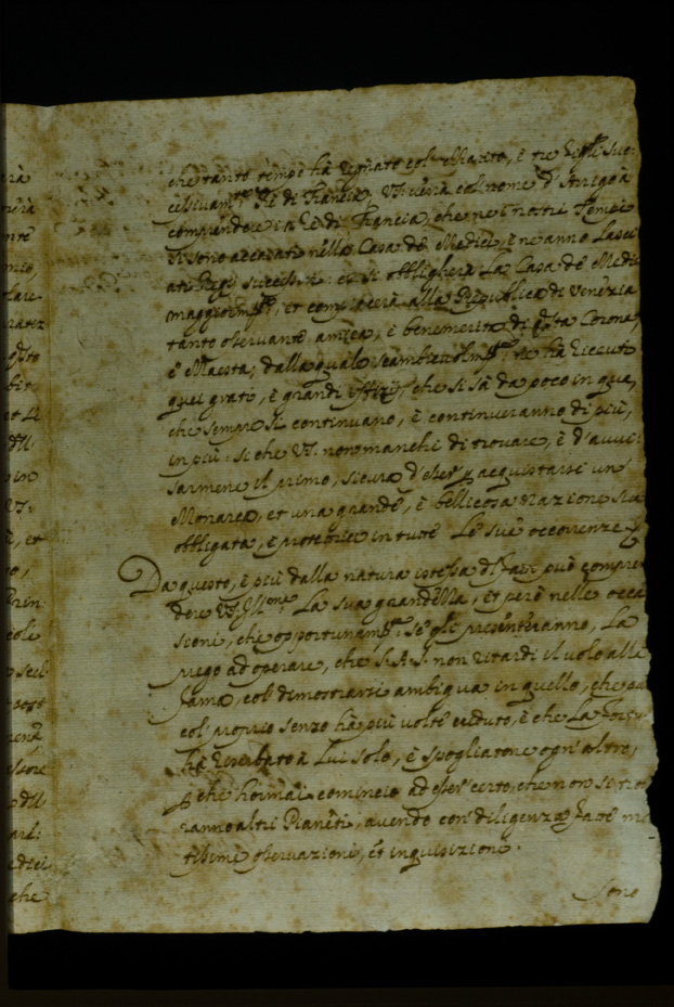 Lettera autografa di Galilei [copia coeva] 1610. Pisa, Domus Galilaeana
icpal_17766
Keywords: 1381/1992, 1381.2/1992, Domus Galilaeana Copia coeva di Lettera autografa di Galilei 1610, Domus Galilaeana