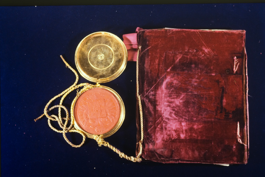 Editto con sigillo di Maria Teresa d'Austria, 1768. Mantova, Biblioteca dell'Accademia nazionale virgiliana
icpal_23523
Keywords: 1547/1996, Acc. Naz. Virgiliana Editto M. Teresa d'Austria con sigillo 1768, Acc. Naz. Virgiliana