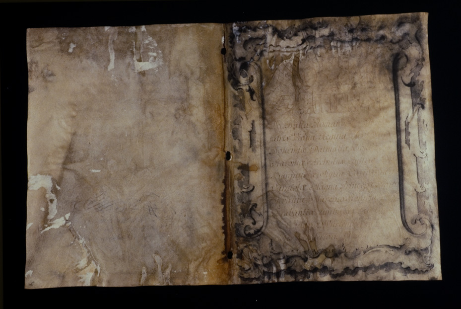 Editto con sigillo di Maria Teresa d'Austria, 1768. Mantova, Biblioteca dell'Accademia nazionale virgiliana
icpal_23546
Keywords: 1547/1996, Acc. Naz. Virgiliana Editto M. Teresa d'Austria con sigillo 1768, Acc. Naz. Virgiliana