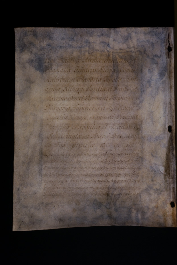 Editto con sigillo di Maria Teresa d'Austria, 1768. Mantova, Biblioteca dell'Accademia nazionale virgiliana
icpal_23564
Keywords: 1547/1996, Acc. Naz. Virgiliana Editto M. Teresa d'Austria con sigillo 1768, Acc. Naz. Virgiliana