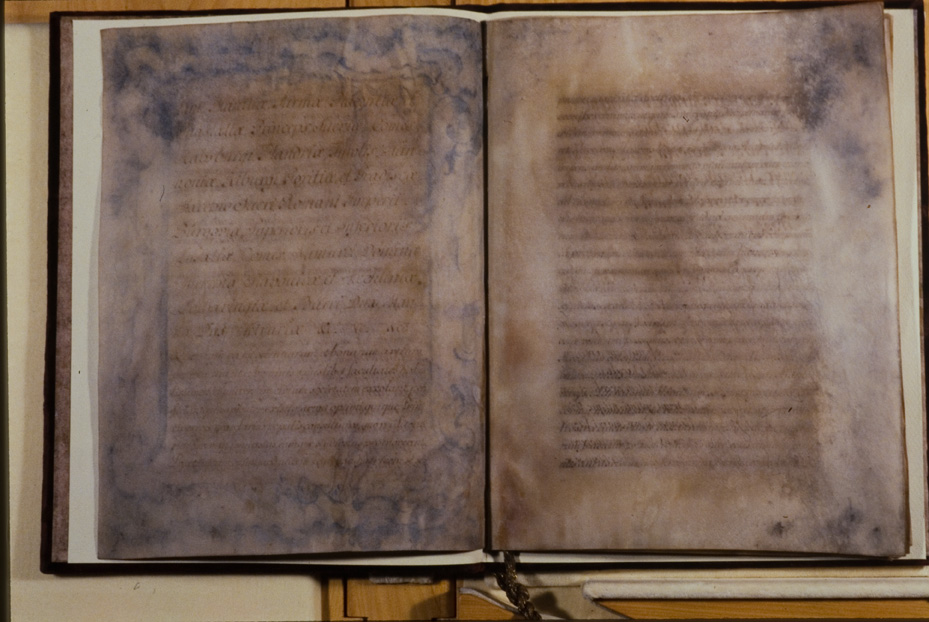 Editto con sigillo di Maria Teresa d'Austria, 1768. Mantova, Biblioteca dell'Accademia nazionale virgiliana
icpal_23568
Keywords: 1547/1996, Acc. Naz. Virgiliana Editto M. Teresa d'Austria con sigillo 1768, Acc. Naz. Virgiliana