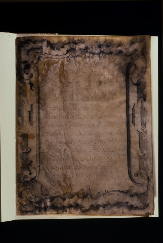 Editto con sigillo di Maria Teresa d'Austria, 1768. Mantova, Biblioteca dell'Accademia nazionale virgiliana
icpal_23569
Keywords: 1547/1996, Acc. Naz. Virgiliana Editto M. Teresa d'Austria con sigillo 1768, Acc. Naz. Virgiliana