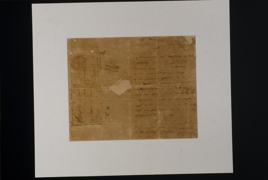 Lettera di Giuseppe Verdi a Salvatore Cammarano, 1851. Roma, Collezione privata
icpal_23834
Keywords: 1592/1998, Roma Collez. privata Lettera di Verdi a Cammarano 1851, Roma Collez. privata