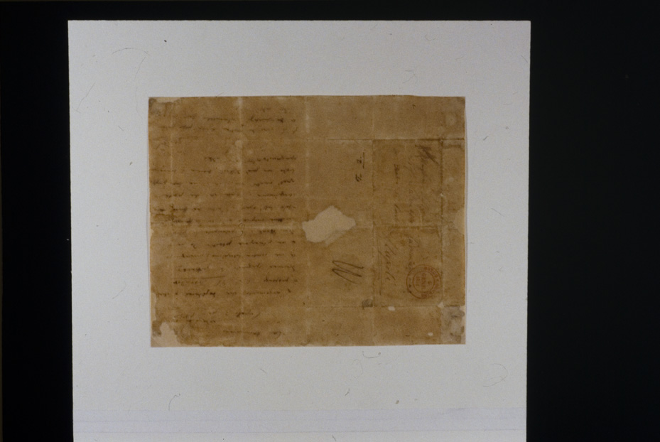 Lettera di Giuseppe Verdi a Salvatore Cammarano, 1851. Roma, Collezione privata
icpal_23836
Keywords: 1592/1998, Roma Collez. privata Lettera di Verdi a Cammarano 1851, Roma Collez. privata