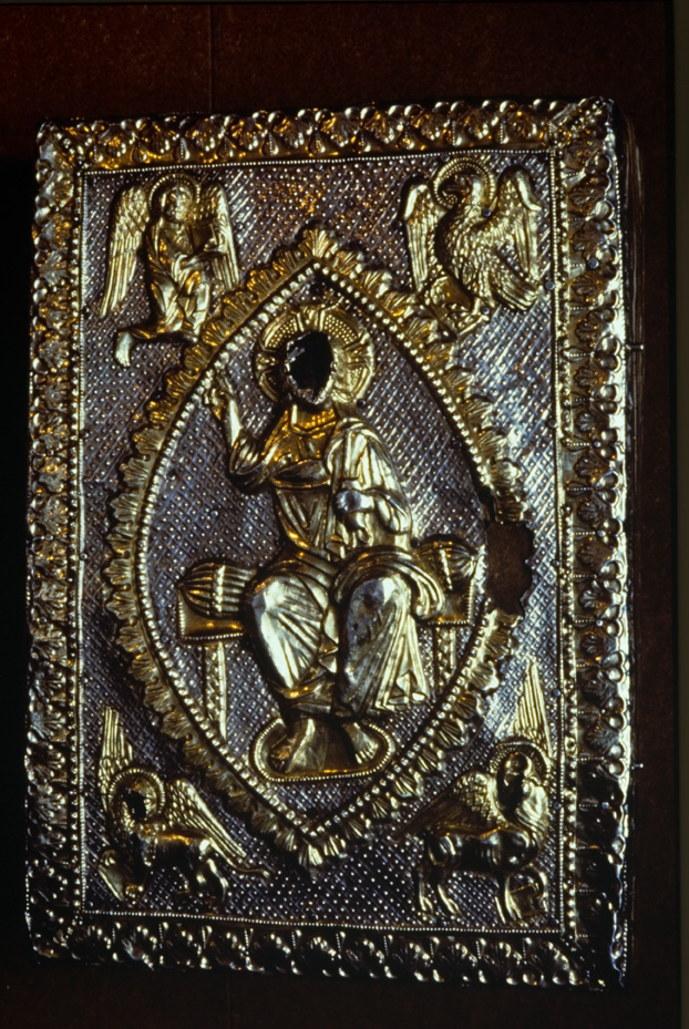 Evangelistario di Matilde di Canossa. Nonantola, Museo Benedettino e Diocesano d'Arte Sacra
icpal_13104
Keywords: Nonantola M Diocesano Evangelistario di Matilde di Canossa, Nonantola M Diocesano