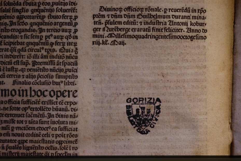 Gorizia, Biblioteca Statale Isontina. Fondo Biblioteca Civica, Inc. C.3
icpal_13117
Keywords: Gorizia B Civica Inc. C.3, IGI 3630, Incunaboli, Gorizia B Civica
