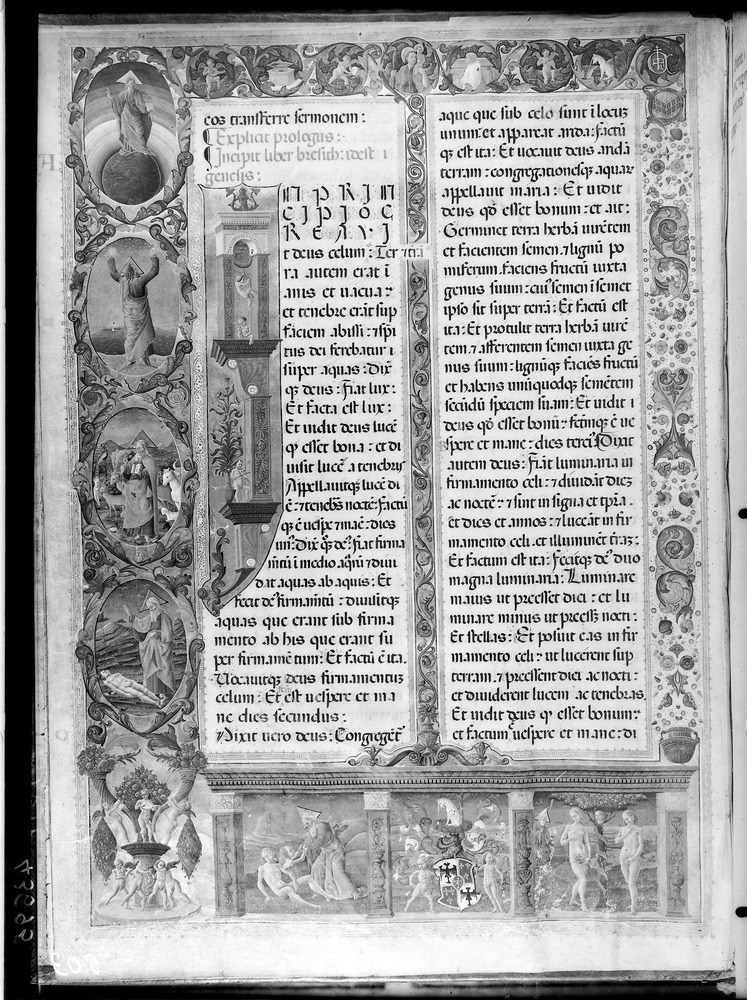 Biblia Sacra, vol. 1., 15. sec. (2. metà). Ferrara, Museo Schifanoia
doc_01157
Keywords: M Schifanoia Biblia Sacra [Vol. 1. - 15. sec. (2. metà)], Stemmi, M Schifanoia