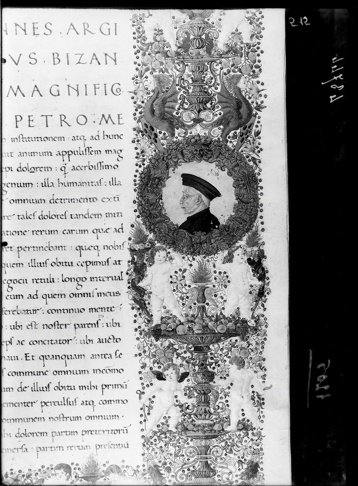Firenze, Biblioteca Medicea Laurenziana, Plut. 84.1
doc_01205
Keywords: Laurenziana Plut. 84.1, Ritratti, Laurenziana