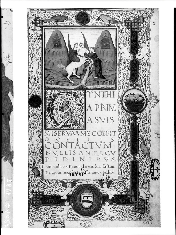 Roma, Biblioteca Casanatense, Ms. 915
doc_01482
Keywords: Casanatense Ms. 915, Stemmi, Decorazioni zoomorfe, Decorazioni antropomorfe, Casanatense