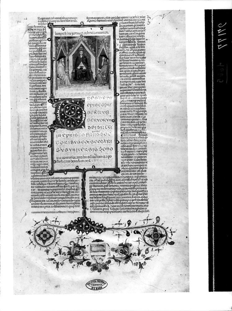Venezia, Biblioteca Nazionale Marciana, Lat. IV, 109 (=2434)
doc_01605
Keywords: BNM Lat. IV 109 (=2434), Stemmi, BNM