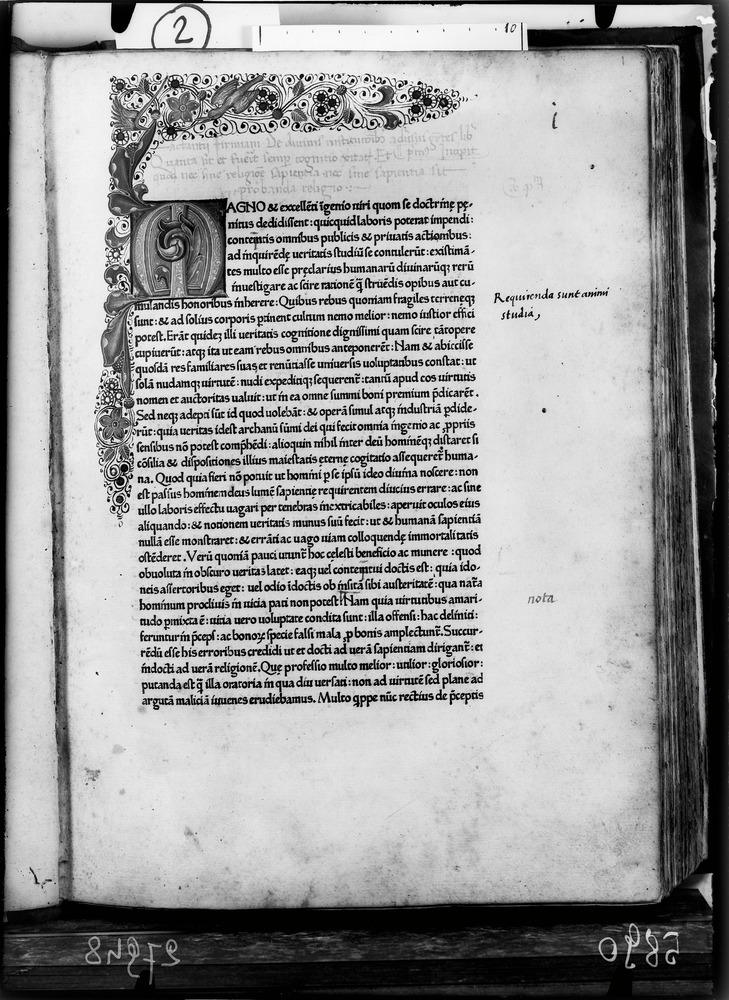 Roma, Biblioteca dell'Accademia Nazionale dei Lincei e Corsiniana, 46.F.3 - IGI 5619
doc_05890
Keywords: Lincei-Corsiniana 46.F.3, IGI 5619, Incunaboli, Lincei-Corsiniana