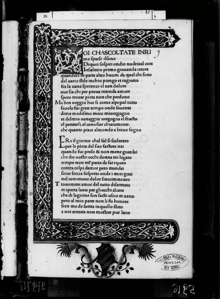 Venezia, Biblioteca Nazionale Marciana, Membr. 31 - IGI 7517
doc_05916
Keywords: BNM Membr. 31, IGI 7517, Incunaboli, Stemmi, BNM