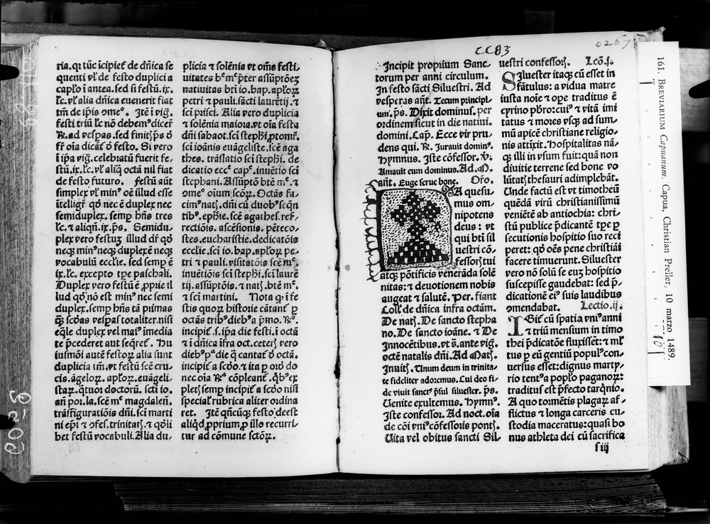Roma, Biblioteca Universitaria Alessandrina, Inc. 21 - IGI 2083
doc_06052
Keywords: Alessandrina Inc. 21, IGI 2083, Incunaboli, Alessandrina