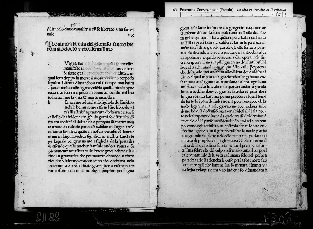 Roma, Biblioteca dell'Accademia Nazionale dei Lincei e Corsiniana, 51.E.53 - IGI 3736
doc_06054
Keywords: Lincei-Corsiniana 51.E.53, IGI 3736, Incunaboli, Lincei-Corsiniana