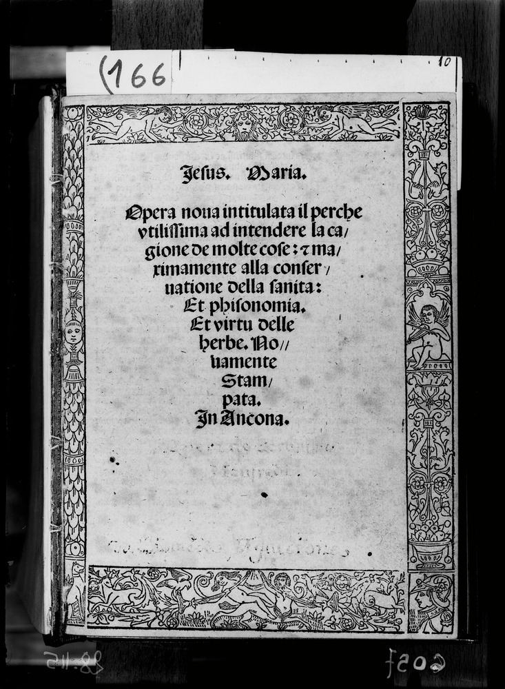 Ancona, Biblioteca Comunale Luciano Benincasa, Rari March. 65
doc_06057
Keywords: Benincasa Rari March. 65, Benincasa