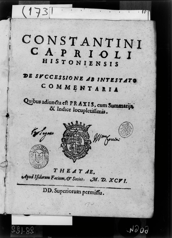 Roma, Biblioteca Nazionale Centrale, 13. 8.G.38
doc_06064
Keywords: BNCR 13. 8.G.38, BNCR