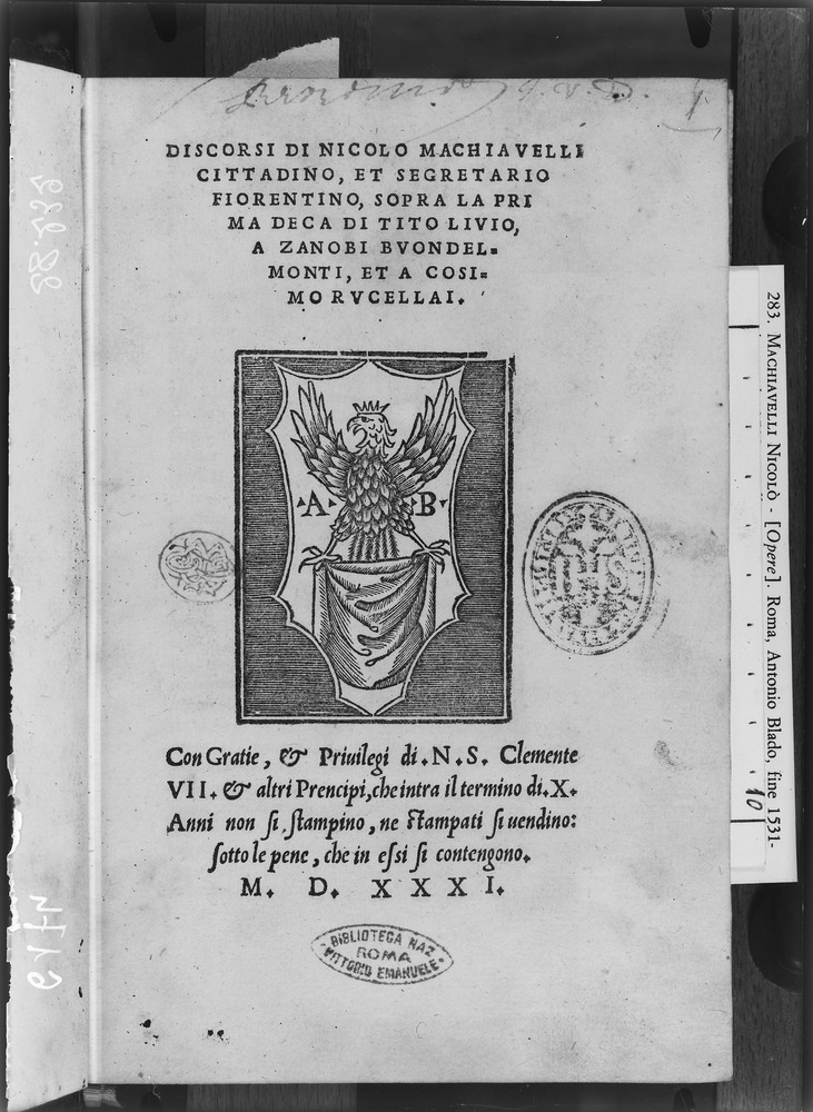 Roma, Biblioteca Nazionale Centrale, 68. 13.C.14
doc_06174
Keywords: BNCR 68. 13.C.14, BNCR