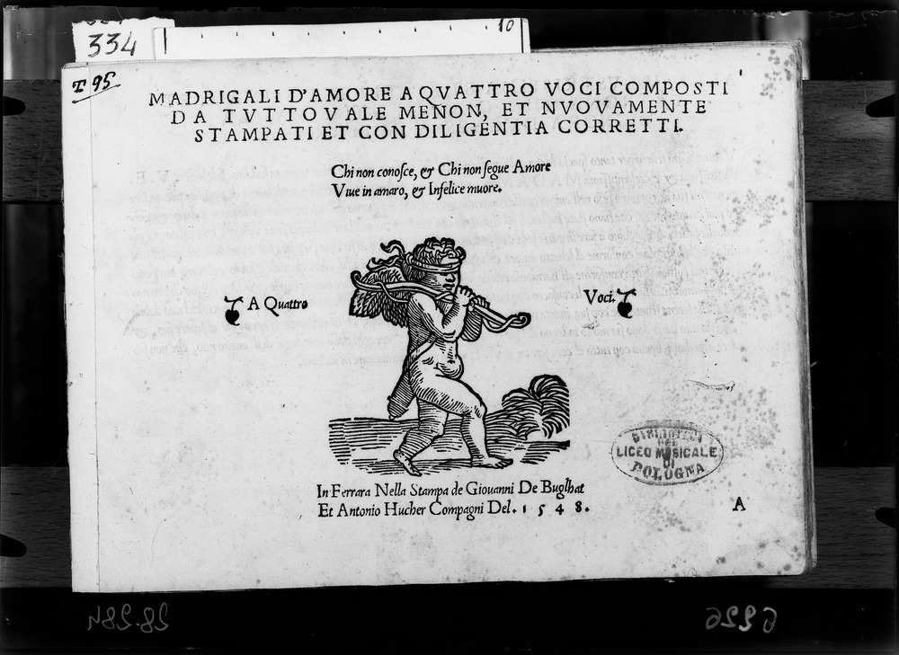 Bologna, Museo internazionale e biblioteca della musica, T. 95
doc_06226
Keywords: Bologna M e B della musica T.95, Bologna M e B della musica