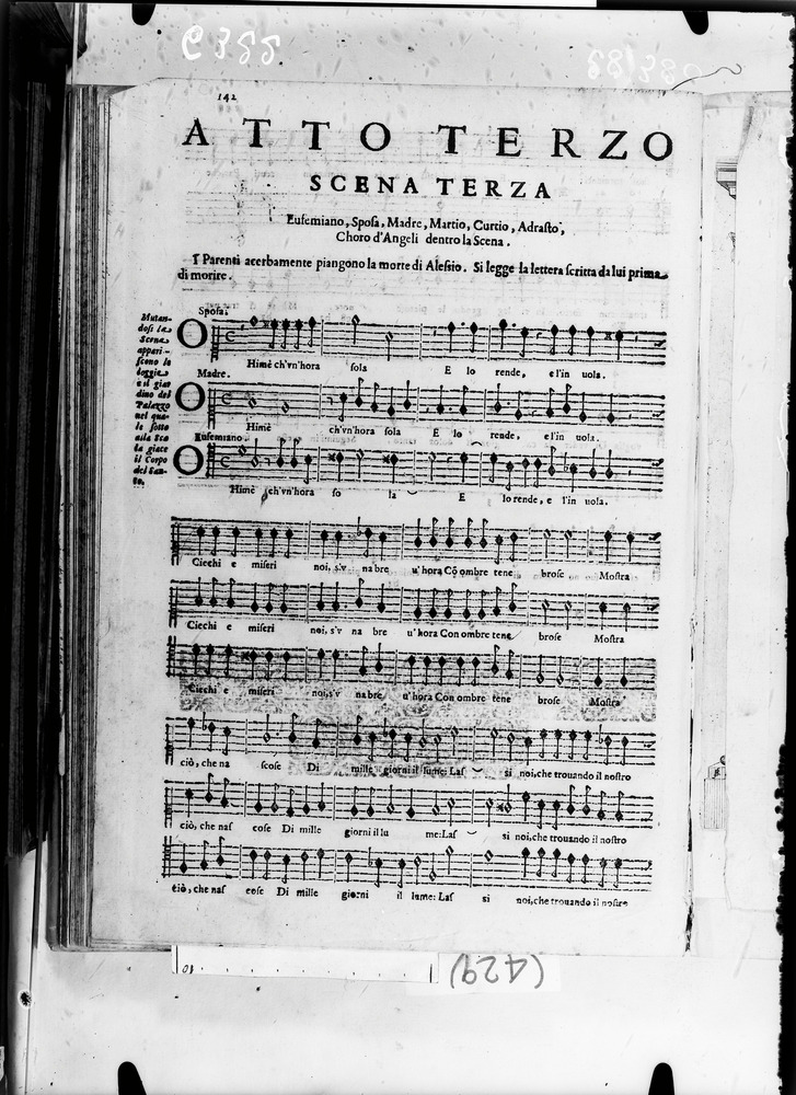 Roma, Biblioteca Casanatense, N.X.11
doc_06322
Keywords: Casanatense N.X.11, Edizioni musicali e Partiture, Casanatense