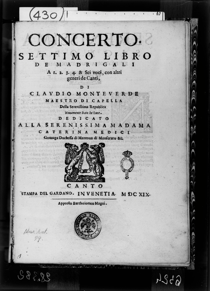 Firenze, Biblioteca Nazionale Centrale, Mus. Ant. 99
doc_06324
Keywords: BNCF Mus. Ant. 99, BNCF