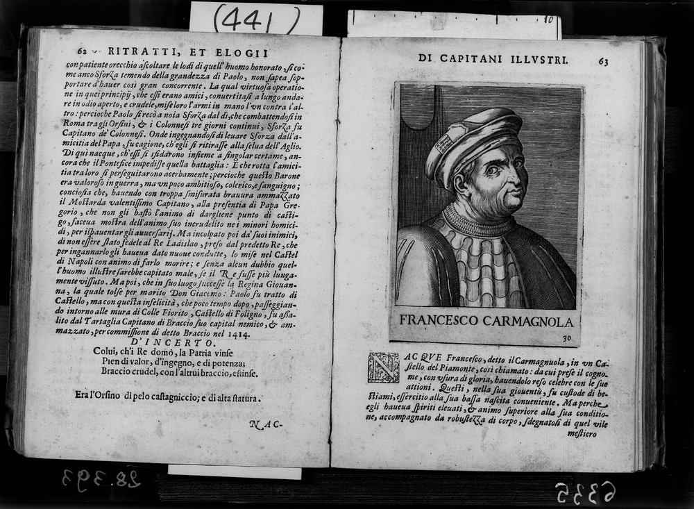 Roma, Biblioteca Nazionale Centrale, 71. 4.D.18
doc_06335
Keywords: BNCR 71. 4.D.18, Ritratti, BNCR