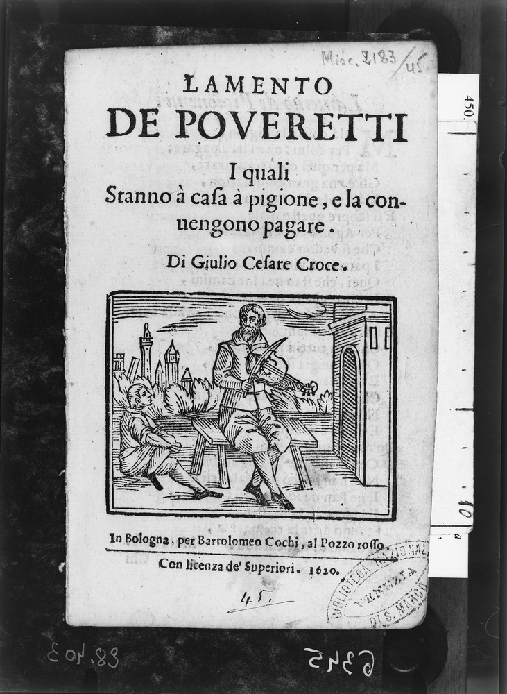 Venezia, Biblioteca Nazionale Marciana, Misc. 2183/45
doc_06345
Keywords: BNM Misc. 2183/45, BNM