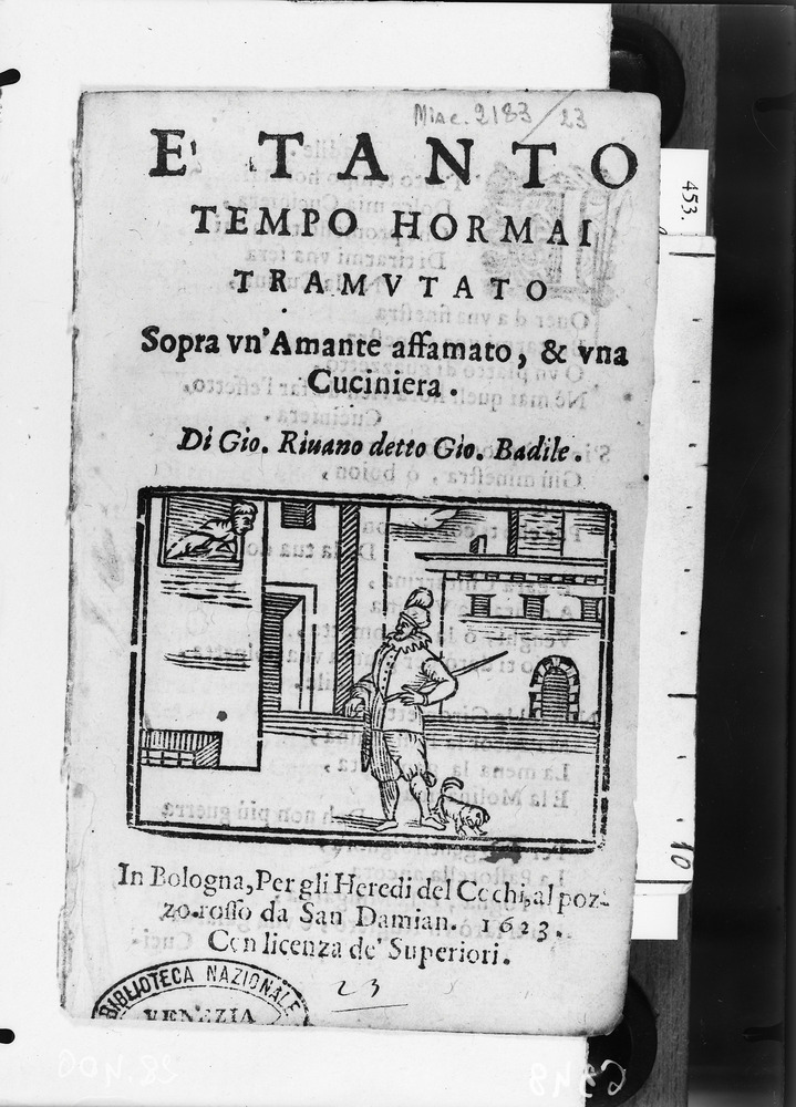 Venezia, Biblioteca Nazionale Marciana, Misc. 2183/23
doc_06348
Keywords: BNM Misc. 2183/23, BNM
