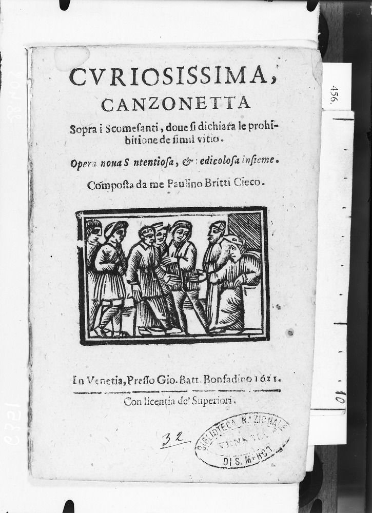 Venezia, Biblioteca Nazionale Marciana, Misc. 2183/32
doc_06351
Keywords: BNM Misc. 2183/32, BNM