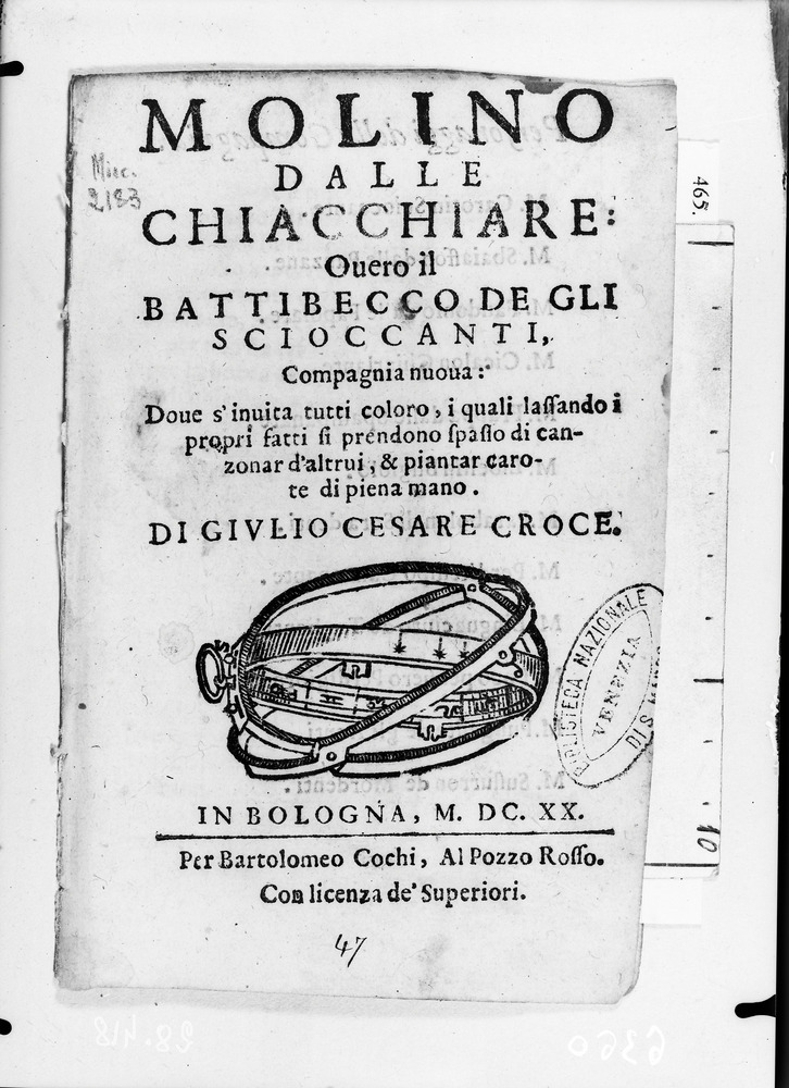 Venezia, Biblioteca Nazionale Marciana, Misc. 2183/47
doc_06360
Keywords: BNM Misc. 2183/47, BNM