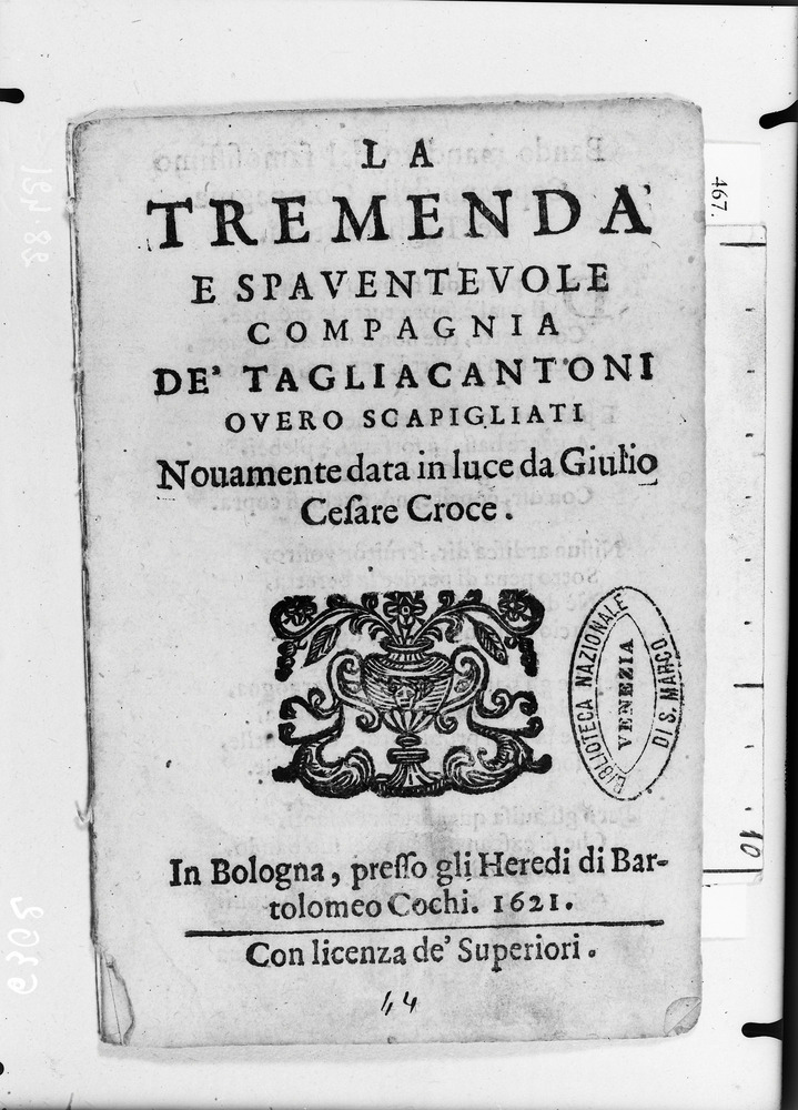 Venezia, Biblioteca Nazionale Marciana, Misc. 2183/44
doc_06362
Keywords: BNM Misc. 2183/44, BNM