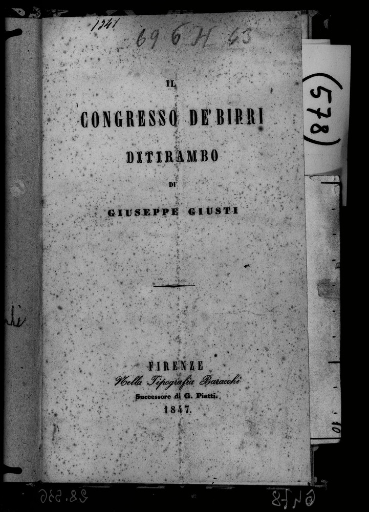 Roma, Biblioteca Nazionale Centrale, 69. 6.H.43
doc_06478
Keywords: BNCR 69. 6.H.43, BNCR