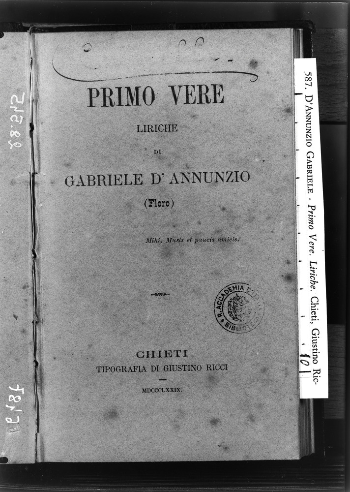 Roma, Biblioteca dell'Accademia Nazionale dei Lincei e Corsiniana, 1.1.10
doc_06487
Keywords: Lincei-Corsiniana 1.I.10, Lincei-Corsiniana