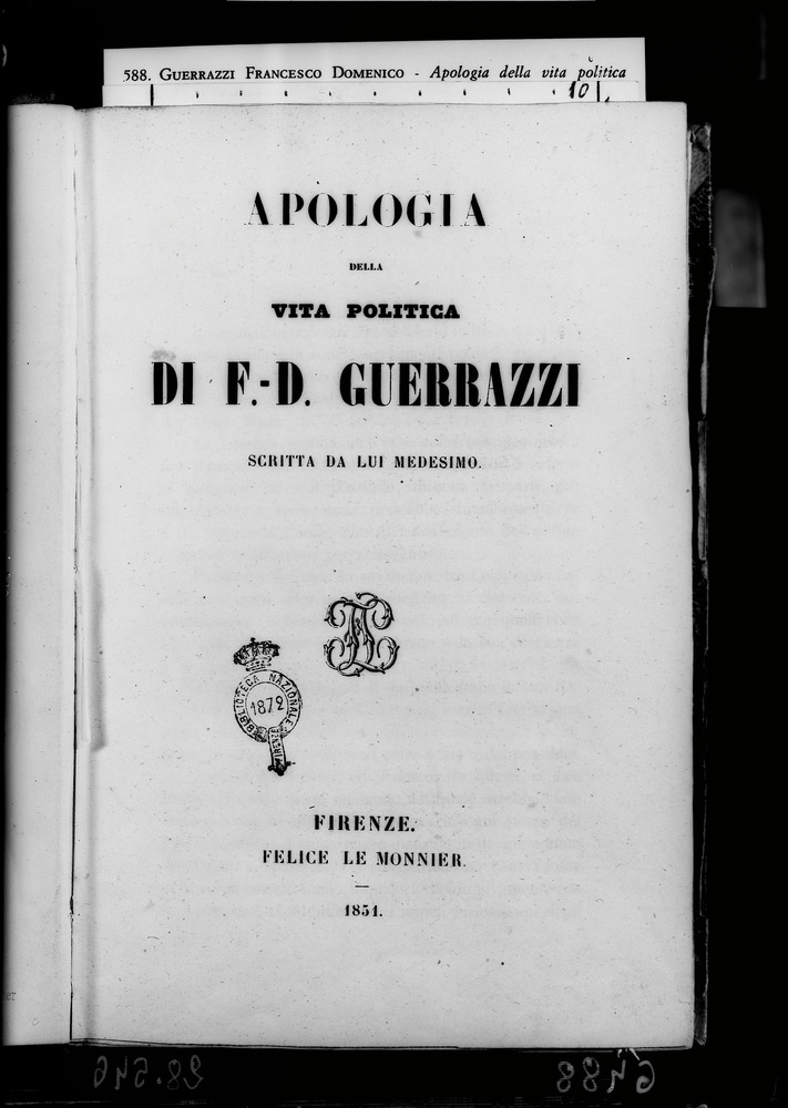 Firenze, Biblioteca Nazionale Centrale, C.9.2.107
doc_06488
Keywords: BNCF C.9.2.107, BNCF