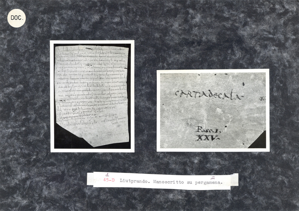 Documento d'archivio legato a Liutprando Re dei Longobardi
doc_00045_02
Keywords: Liutprando [documento d'archivio]