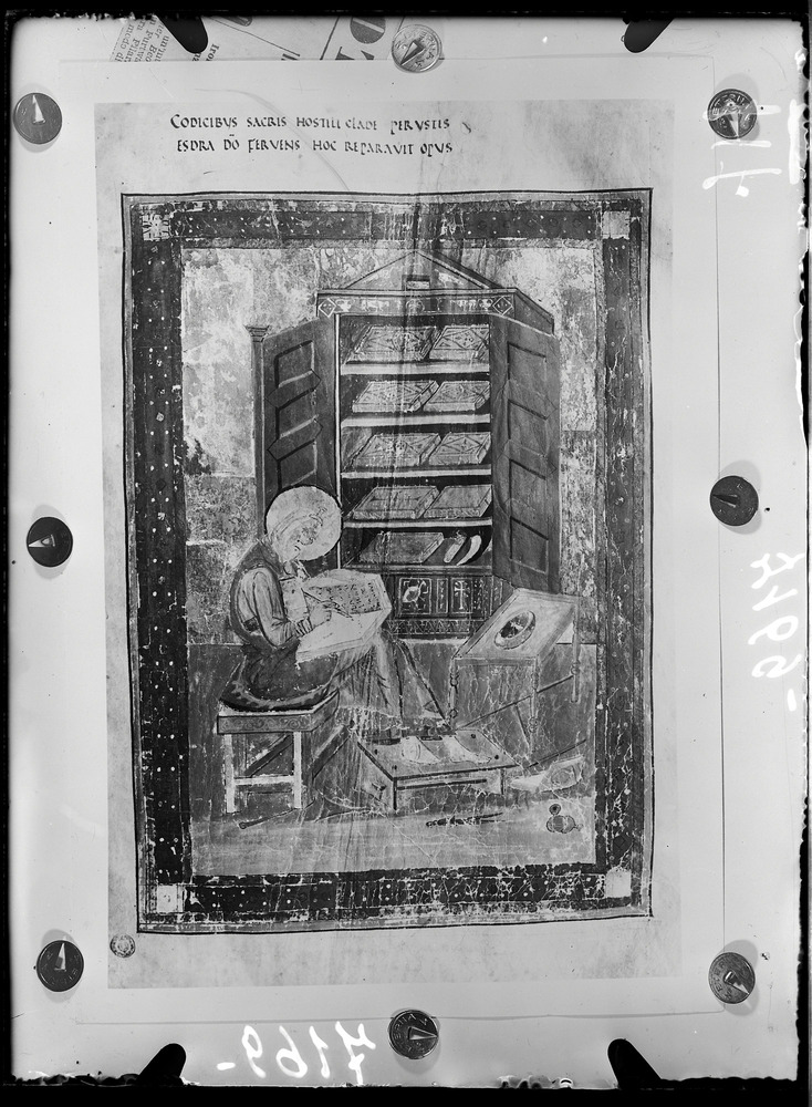 Firenze, Biblioteca Medicea Laurenziana, Codex Amiatinus - Riproduzione
doc_00717
Keywords: Laurenziana Codex Amiatinus, Ritratti, 7. sec, 8. sec., Laurenziana