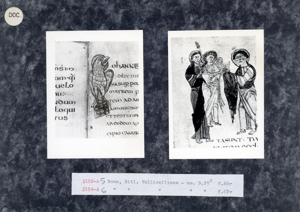 Roma, Biblioteca Vallicelliana, Ms. B.25.II
doc_03194
Keywords: Vallicelliana Ms. B.25.II, 9. sec., Vallicelliana
