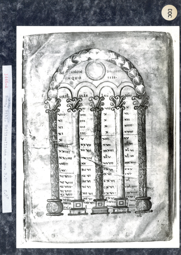 Roma, Biblioteca Vallicelliana, Ms. B.50
doc_03446
Keywords: Vallicelliana Ms. B.50, 10. sec., Vallicelliana