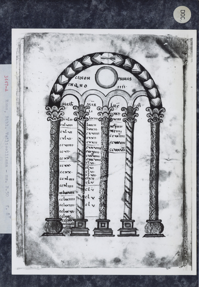 Roma, Biblioteca Vallicelliana, Ms. B.50
doc_03447
Keywords: Vallicelliana Ms. B.50, 10. sec., Vallicelliana